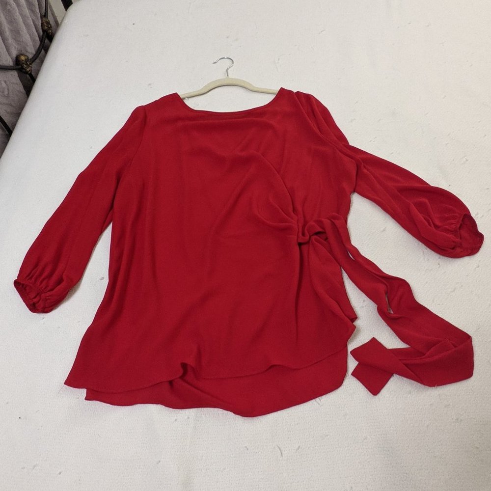NY & Company red blouse XL